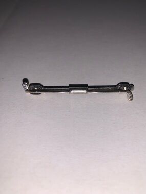Men's Silver Tie Clip - Minimalist Polished Bar